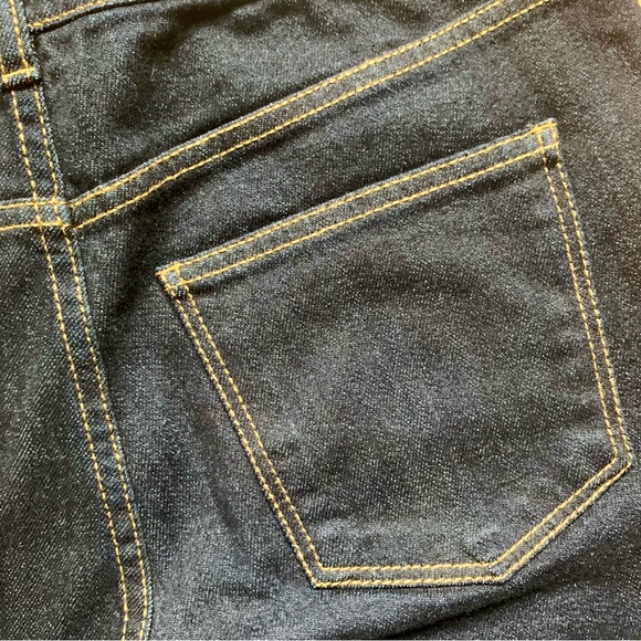 NWT Talbots Jeans Women’s Straight Leg 2 / 26 Blue Denim Mid Rise Dark Wash NEW - Picture 14 of 15
